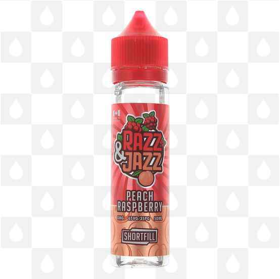 Peach Raspberry by Razz & Jazz E Liquid | 50ml Short Fill, Strength & Size: 0mg • 50ml (60ml Bottle)