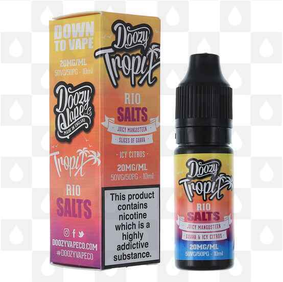 Rio | Tropix Salts by Doozy Vape Co E Liquid | 10ml Bottles, Nicotine Strength: NS 20mg, Size: 10ml (1x10ml)