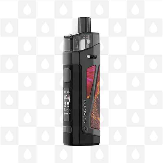 Smok Scar-P3 Kit, Selected Colour: Red Stabilizing Wood