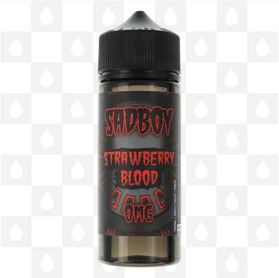 Strawberry Blood | Fruit Line by Sadboy E Liquid | 100ml Short Fill, Strength & Size: 0mg • 100ml (120ml Bottle)