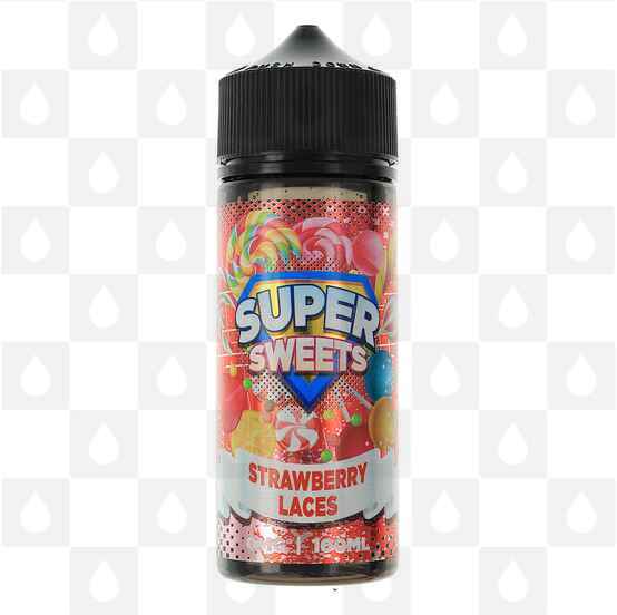 Strawberry Laces by Super Sweets E Liquid | 100ml Short Fill