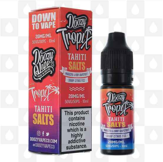 Tahiti | Tropix Salts by Doozy Vape Co E Liquid | 10ml Bottles, Nicotine Strength: NS 20mg, Size: 10ml (1x10ml)