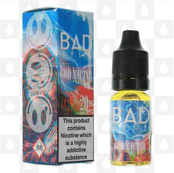 God Nectar by Bad Salt | Bad Drip E Liquid | 10ml Bottles, Nicotine Strength: NS 20mg, Size: 10ml (1x10ml)