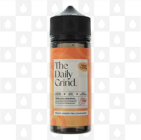 Peach Green Tea Lemonade by The Daily Grind E Liquid | 100ml Short Fill, Strength & Size: 0mg • 100ml (120ml Bottle) - Out Of Date
