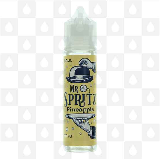 Pineapple by Mr Spritz E Liquid | 50ml Short Fill, Strength & Size: 0mg • 50ml (60ml Bottle) - Out Of Date