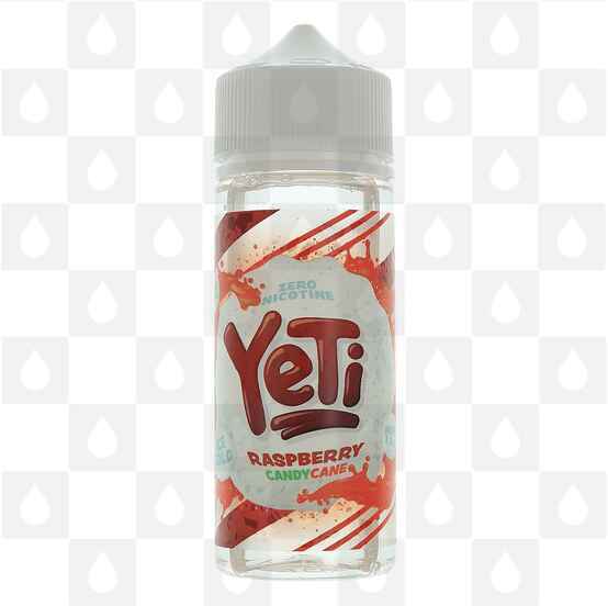 Raspberry Candy Cane by Yeti E Liquid | 100ml Short Fill, Strength & Size: 0mg • 100ml (120ml Bottle)