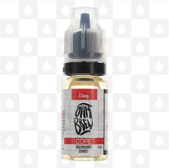 Raspberry Sorbet by Ohm Brew | Core Range E Liquid | 10ml Bottles, Nicotine Strength: 6mg, Size: 10ml (1x10ml)