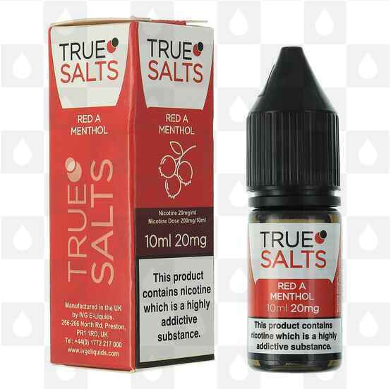 Red A Menthol by True Salts E Liquid | 10ml Bottles, Nicotine Strength: NS 20mg, Size: 10ml