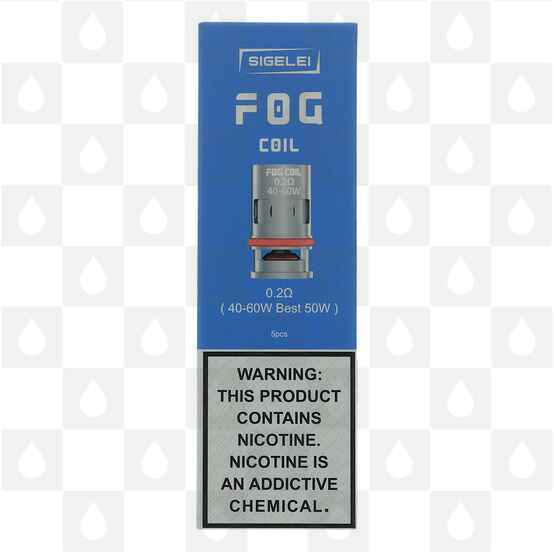Sigelei Fog Coils, Ohms: Sigelei Fog 0.2 Ohm Mesh coil (40-60W)