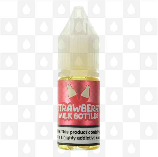 Strawberry Milk Bottles Nic Salt by Milk Bottles E Liquid | 10ml Bottles, Strength & Size: 20mg • 10ml • Out Of Date