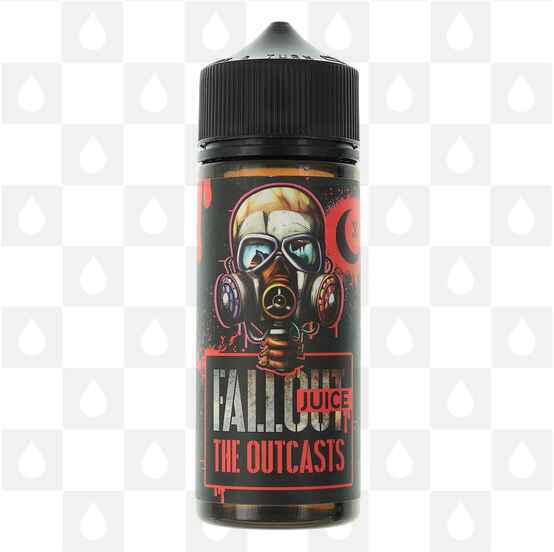 The Outcasts | Black Grape by Fallout E Liquid | 100ml Short Fill, Strength & Size: 0mg • 100ml (120ml Bottle) - Out Of Date