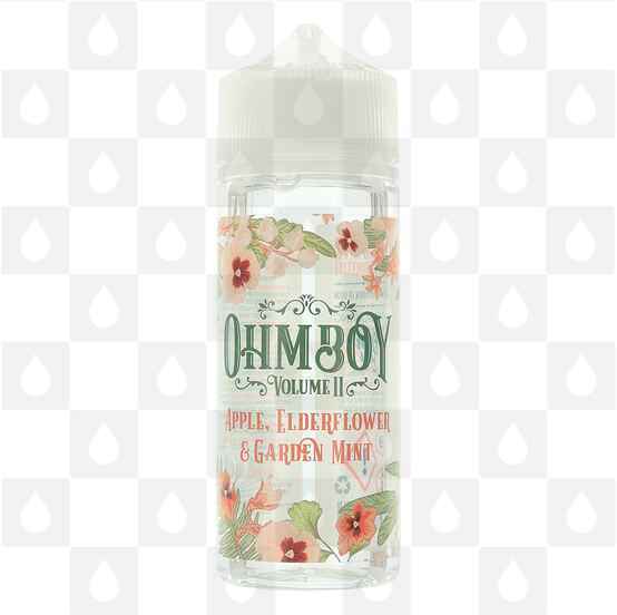 Apple, Elderflower & Garden Mint by Ohm Boy Volume II E Liquid | 100ml Short Fill, Size: 100ml (120ml Bottle)