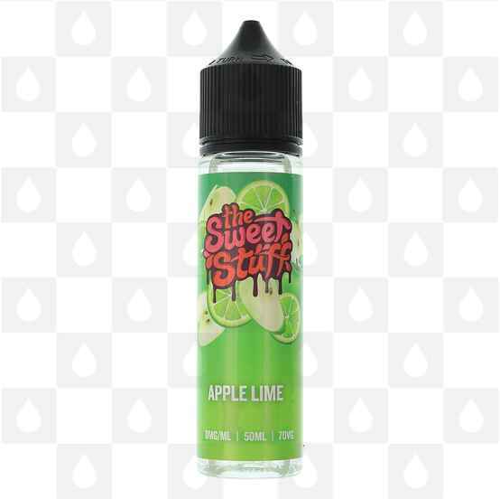 Apple Lime by The Sweet Stuff E Liquid | 50ml Short Fill, Strength & Size: 0mg • 50ml (60ml Bottle)