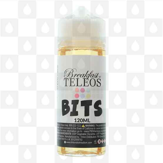 Bits by Breakfast at Teleos E Liquid | 100ml Short Fill, Size: 100ml (120ml Bottle)