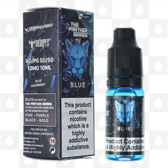 Blue Nic Salt by Panther Series | Dr Vapes E Liquid | 10ml Bottles, Nicotine Strength: NS 20mg, Size: 10ml (1x10ml)