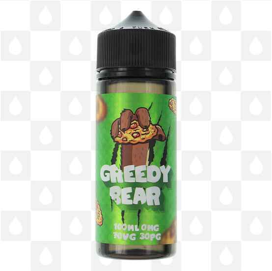 Cookie Cravings by Greedy Bear Liquid | 50ml & 100ml Short Fill, Strength & Size: 0mg • 100ml (120ml Bottle)