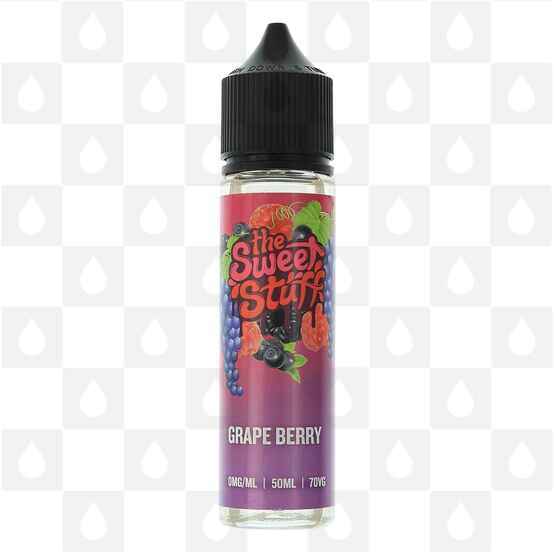 Grape Berry by The Sweet Stuff E Liquid | 50ml Short Fill, Strength & Size: 0mg • 50ml (60ml Bottle)