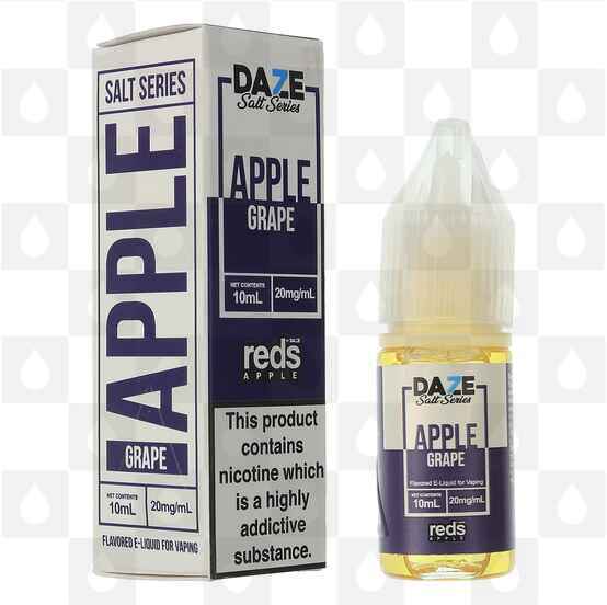 Grape Nic Salt by Reds Apple E Liquid | 10ml Bottles, Nicotine Strength: NS 10mg, Size: 10ml (1x10ml)