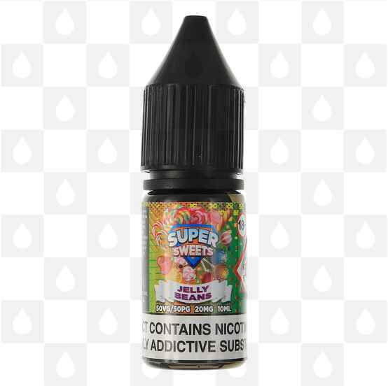 Jelly Beans Salt Nic by Super Sweets E Liquid | 10ml Bottles, Nicotine Strength: NS 10mg, Size: 10ml