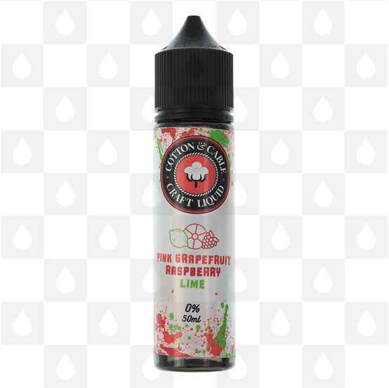 Pink Grapefruit, Raspberry, Lime by Cotton & Cable E Liquid | 50ml Short Fill