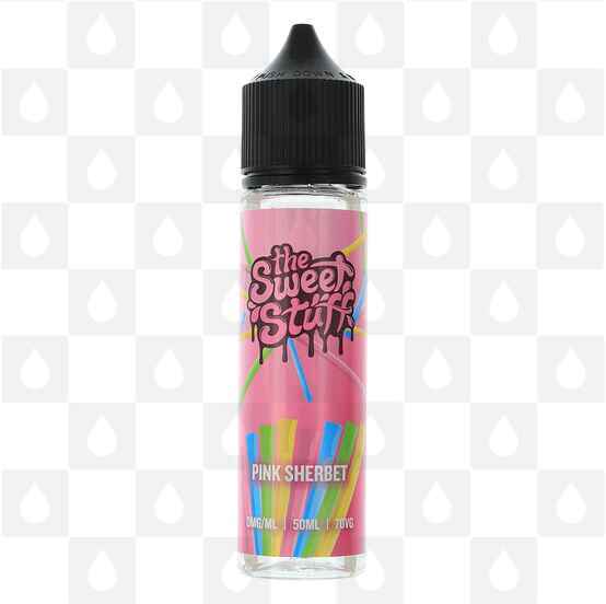 Pink Sherbet by The Sweet Stuff E Liquid | 50ml Short Fill, Strength & Size: 0mg • 50ml (60ml Bottle)