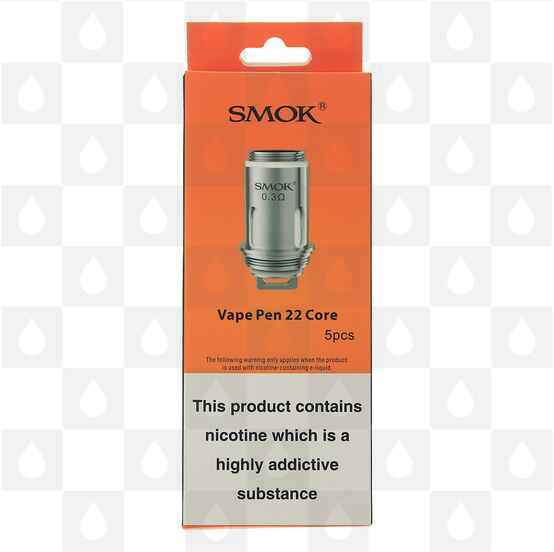 Smok Vape Pen 22 Coils, Ohms: Vape Pen 22 Core 0.3 Ohm Coil
