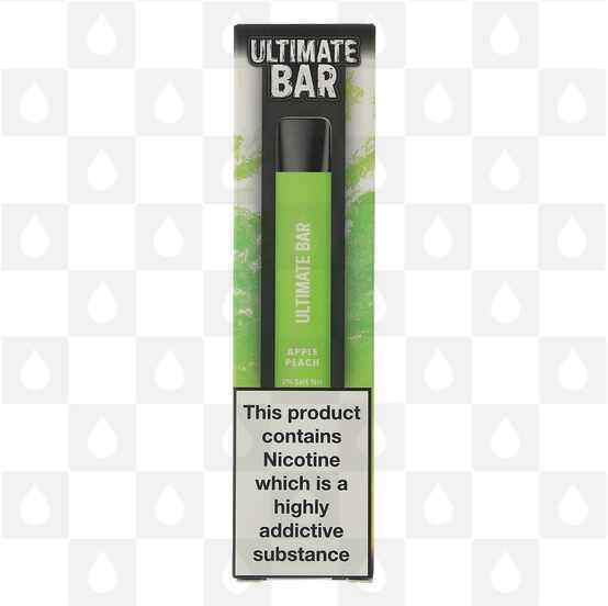 Apple Peach Ultimate Bar | Disposable Vapes, Strength & Puff Count: 10mg • 575 Puffs
