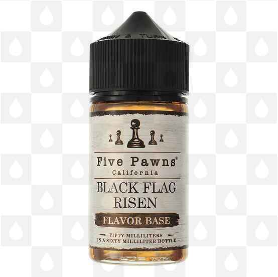 Black Flag Risen by Five Pawns E Liquid | 100ml Short Fill, Strength & Size: 0mg • 50ml (60ml Bottle)