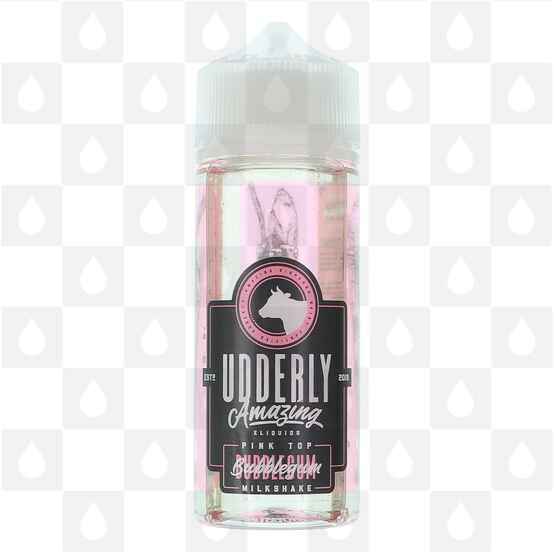 Bubblegum MIlkshake by Udderly E Liquid | 100ml Short Fill, Strength & Size: 0mg • 100ml (120ml Bottle) - Out Of Date