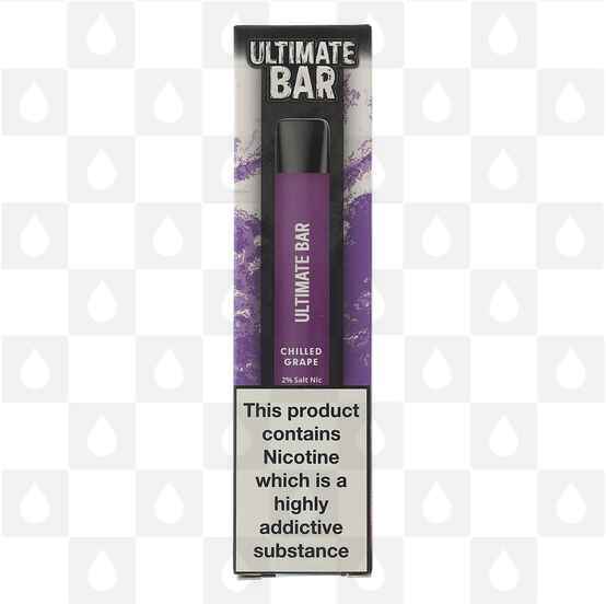 Chilled Grape Ultimate Bar | Disposable Vapes, Strength & Puff Count: 10mg • 575 Puffs