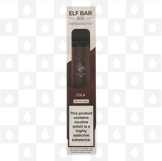 Cola Elf Bar 600 20mg | Disposable Vapes, Strength & Puff Count: 20mg • 600 Puffs