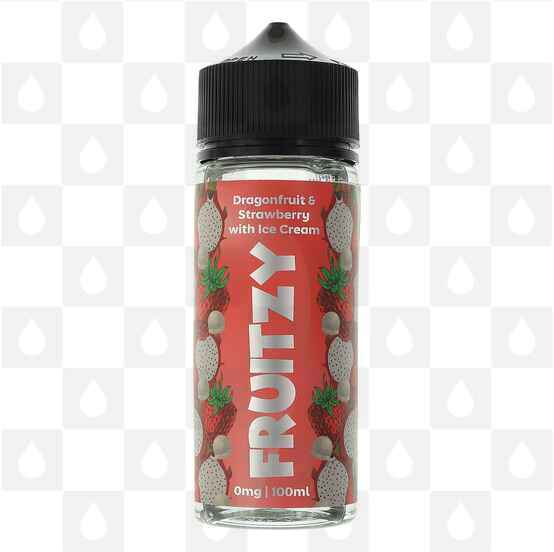 Dragonfruit & Strawberry with Ice Cream by Fruitzy E Liquid | 100ml Short Fill