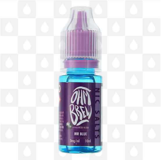 Mr Blue by Ohm Brew Nic Salt E Liquid | 10ml Bottles, Strength & Size: 06mg • 10ml • Out Of Date