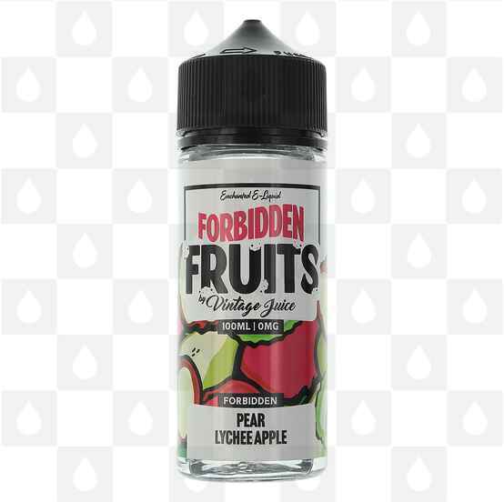 Pear Lychee Apple by Forbidden Fruits E Liquid | 100ml & 200ml Short Fill, Size: 100ml (120ml Bottle)
