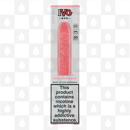 Pink Lemonade IVG Bar 20mg | Disposable Vapes