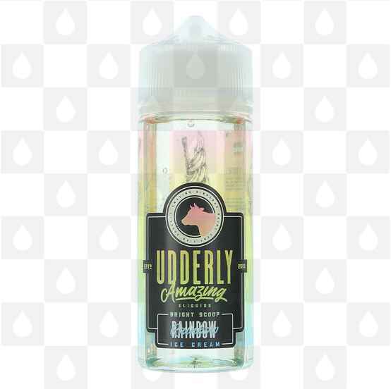 Rainbow Ice Cream by Udderly E Liquid | 100ml Short Fill, Strength & Size: 0mg • 100ml (120ml Bottle) - Out Of Date