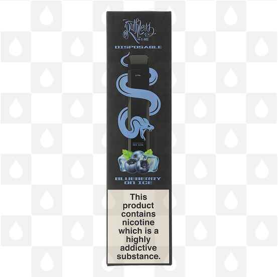 Blueberry Ice Ruthless Bar 20mg | Disposable Vapes
