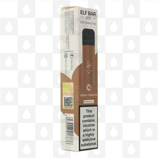 Creamy Tobacco Elf Bar 600 20mg | Disposable Vapes