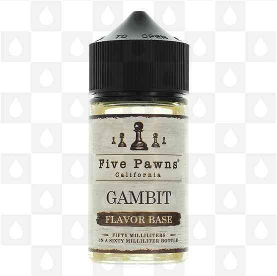Gambit by Five Pawns E Liquid | 50ml & 100ml Short Fill, Strength & Size: 0mg • 50ml (60ml Bottle)