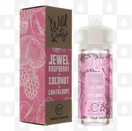 Jewel Raspberry + Coconut + Cantaloupe by Wild Roots E Liquid | 100ml Short Fill