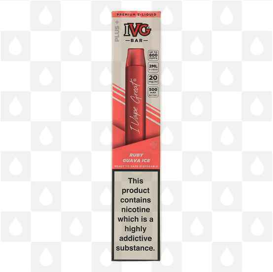Ruby Guava Ice IVG Bar Plus 20mg | Disposable Vapes