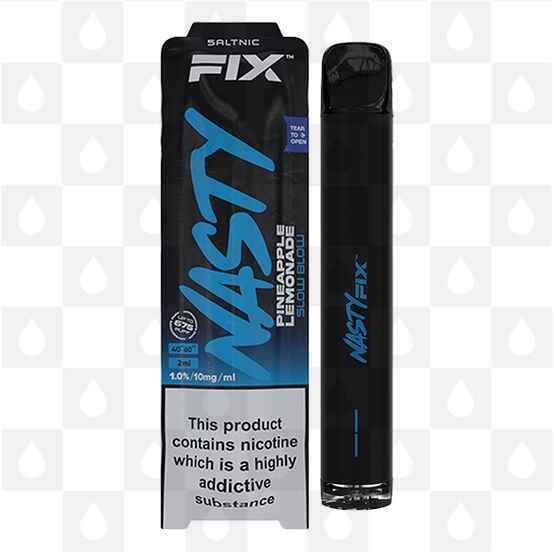 Slow Blow Nasty Fix 2.0 | Disposable Vapes, Strength & Puff Count: 20mg • 675 Puffs