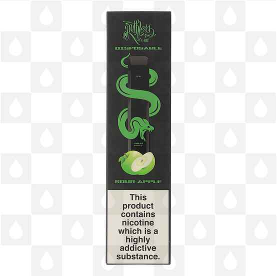Sour Apple Ruthless Bar 20mg | Disposable Vapes