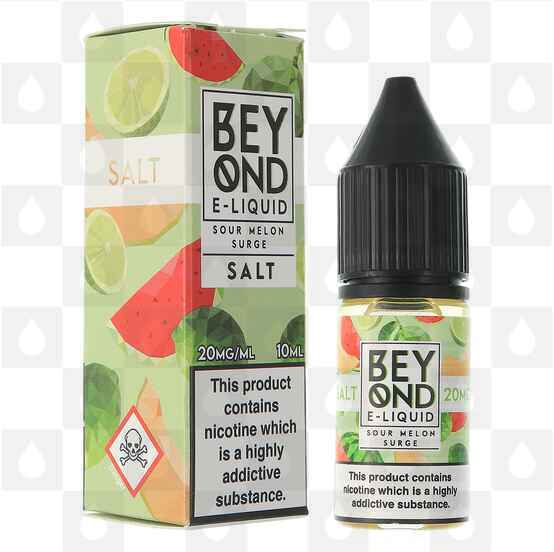 Sour Melon Surge Nic Salt by Beyond E Liquid | 10ml Bottles, Strength & Size: 20mg • 10ml