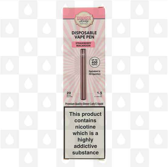 Strawberry Macaroon Dinner Lady Vape Pen | Disposable Vapes