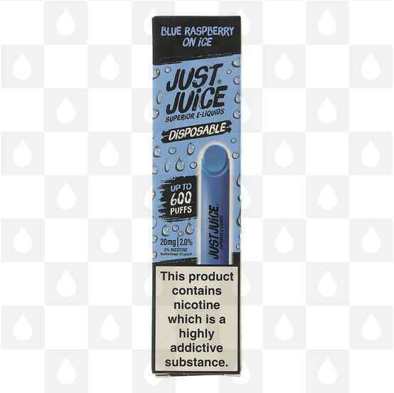 Blue Raspberry on Ice Just Juice Bar 20mg | Disposable Vapes