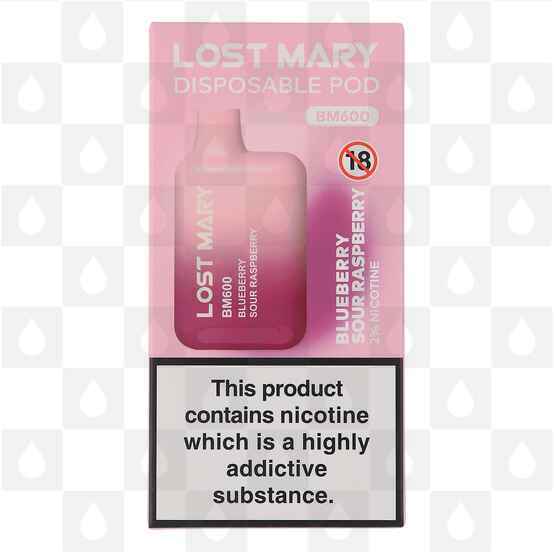 Blueberry Sour Raspberry Lost Mary BM600 20mg | Disposable Vapes