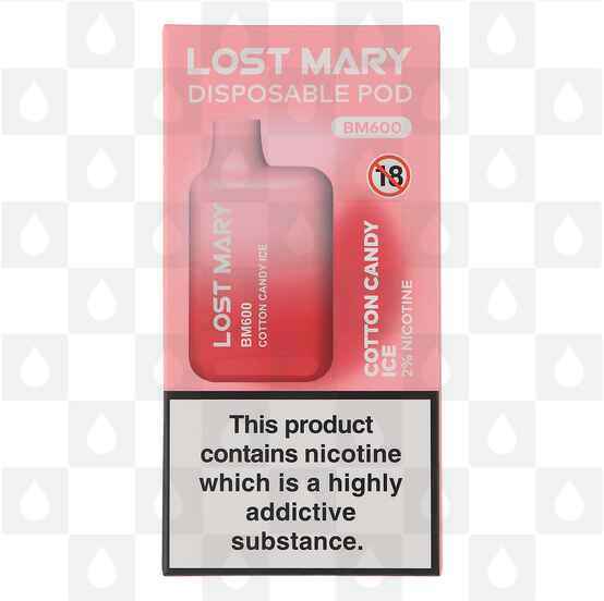 Cotton Candy Ice Lost Mary BM600 20mg | Disposable Vapes