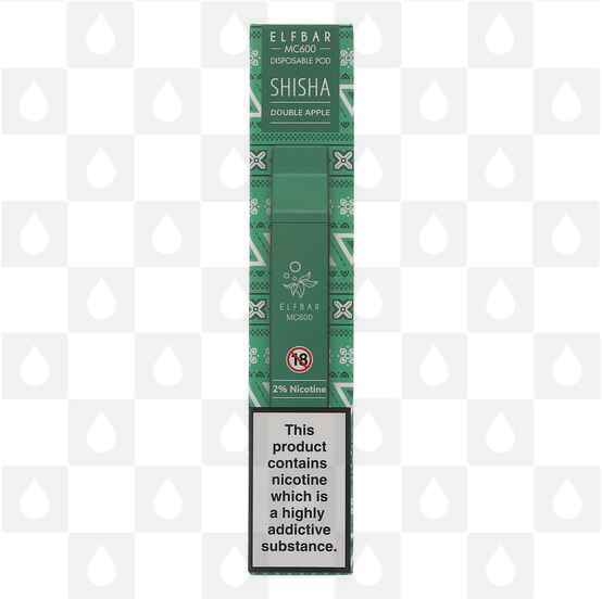 Double Apple Shisha Elf Bar MC600 20mg | Disposable Vapes
