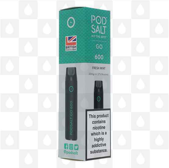 Fresh Mint Pod Salt Go 600 20mg | Disposable Vapes